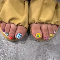 フット フリーアートネイル(お持ち込み画像可)