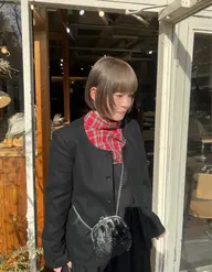 【ブリーチなし】中明度ダブルカラー/カット