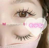 🎀モデル価格🎀フラットエクステ100本🩷デザイン自由🩷オフ無料