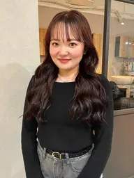 🤍︴ご新規様人気︴🤍 デザインカット+カラー+5stepTR