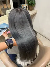 🫧ハイトーンでも作れる韓国艶髪🫧ケアブリーチあり髪質改善wカラー💫💖