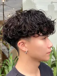 【💎4月の新生活割💎】メンズカット+シャドウパーマ