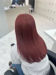 🌙【明るくても艶が欲しい方】🌙似合わせカット➕ケア込みダブルカラー➕髪質改善トリートメント➕炭酸spa