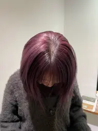 🥣透明感カラー+３ステップ保湿プジョリトリートメント付き