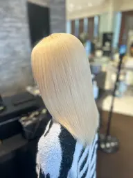 全体ブリーチ＋オーガニックカラー