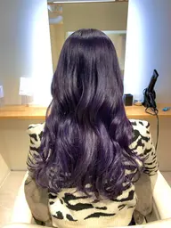 ケアブリーチ＋全体カラー＋オーガニックトリートメント