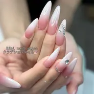 チップ長さ出し10本+グラデーションネイル🎀