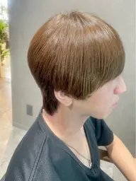 ✨3月限定✨【メンズ限定】ブリーチ無しカラー➕整え&毛量調整 ※長さは変えられません