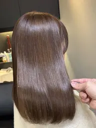 🍒🍊暖色系ワンカラー＋トリートメント🐻🌺