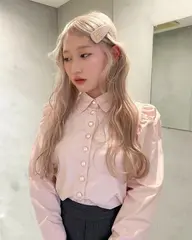 【2回ブリーチ+透明感カラー✨】ハイブリーチ💘