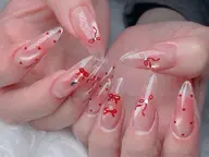 🎀スカルプ+ジェルデザイン　¥14,000​〜​