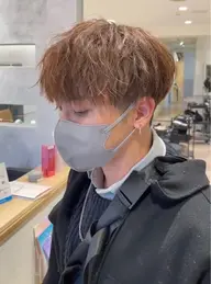 メンズカット＋カラー＋quickケアTR