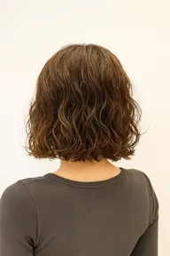 ボブカット➕カーリーパーマ