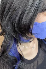 【可愛く魅せる】映えインナーカラー+カット+4stepトリートメント￥15000