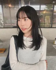 ✨ミニモ限定クーポン✨【レイヤーカット】🌈カラー+似合わせカット+トリートメント相談コース¥9350​〜​