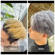 ブリーチ、ダブルカラー☆