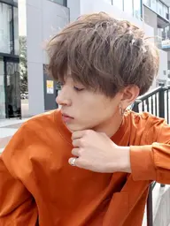 【Men's⚡️人気No.2】カット＋メンズパーマ＋TOKIOマスクトリートメント⚡️ 13000円→9800円