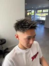 メンズ限定カット+メッシュorハイライト