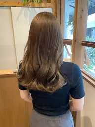 【初めてのお客様...】透明感カラー+スチーム付トリートメント