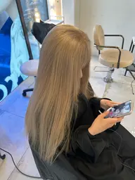 ✨平日限定✨【U-24】💞リタッチ＋ケアカラー＋髪質改善トリートメント💞