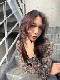 【当日予約限定クーポン🥣】ハッシュカット➕カラー🎀シャギーな質感のカットデザイン⭐︎*:.｡. ※平日のみ