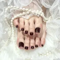 🔰口コミ記入必須【Jr.】FOOT⭐️オフなし⭐️親指2本アート（フットバス込み）