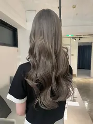 透明感カラー+トリートメント(SB込)+/ブリーチなしカラー/韓国ヘア/名古屋/栄/矢場町/髪質改善トリートメント/学割