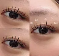 - ̗̀ マツエク  ̖́-フラットラッシュ80本《コーティング付》