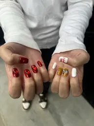 長さだし10本アートやり放題