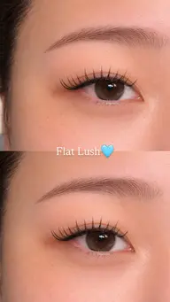 マツエク👀💖　フラットラッシュ100本