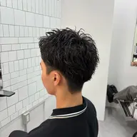 【初回】🌀メンズカット＋ピンパーマ＋トリートメント🧴