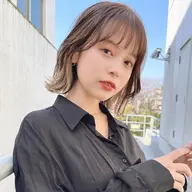 ［ミニモ限定特別価格］カット+韓国式水トリートメント付　＃ベージュ＃ハイトーン＃インナーカラー