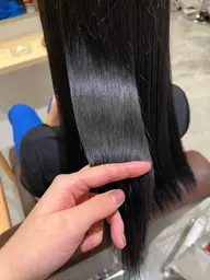 カラー＋形状ケアトリートメント🫧🤍資生堂の髪質改善✨形状ケアで私の髪じゃないみたい😆🤭✨サラッサラに💕