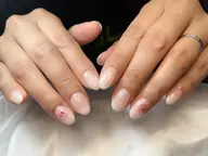 自爪フレンチネイル(長さ1センチまで)