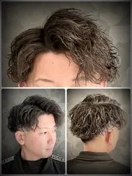 【平日　9時​〜​　土日　19時​〜​　限定】カットパーマ🧑‍🦱