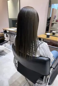 【ミニモ限定】✨カット+透明感ケアカラー+2ステップ超音波トリートメント🩵🩷✨