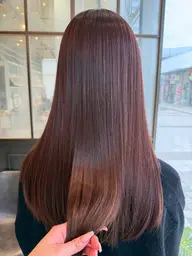 【❣️髪質改善TR❣️】🤍カット＋艶カラー＋オッジオットTR🪽
