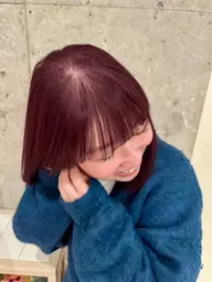 【カラーが滲みやすい方に】髪質改善デトックスカラー➕頭皮クレンジング🚿  (前髪カットも🆗)