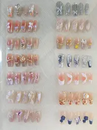 【つけ爪】ワンホンデザインロング