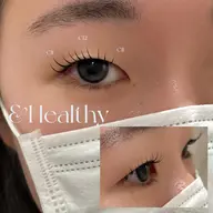&Healthy【LEDフラットラッシュ120本×パーマ】