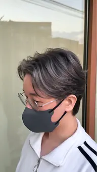 カット＋パーマ（フェザーパーマ、シャドウパーマ）