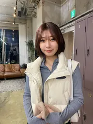 🧴ブリーチなしワンカラー🧴【ダメージレスカラー+クイックトリートメント】ミディアム・ボブの方(シャンプーブロー込み)