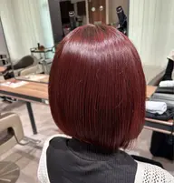 カット＋イルミナカラー＋ハホニコトリートメント🫧🌈