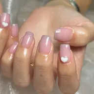 【 50%Off／オフなし：入念甘皮ケア込 】Hand：ダブルカラーグラデーション