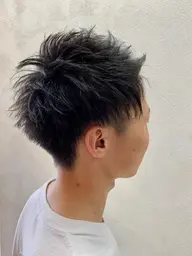 【メンズ限定】初めての人にもおすすめ✨　カット×ポイントパーマ×トリートメント