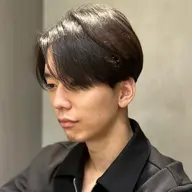 🟥癖も伸ばしたいし色も変えたい！🟥似合わせメンズカット+ナチュラルストレート+カラー+トリートメント