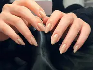 チップ長さ出しワンカラー/ラメーグラデーション／フラッシュ