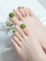 【練習モデル】フット🎀ワンカラーorラメグラ+フットバス付き✨