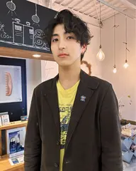 メンズカットパーマ(現金のみ)