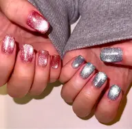 【オフあり可】マグネットワンカラー🌟フラッシュマグ/ちゅるんマグ有　大きめパーツ2つ💎🎀粒サイズ10粒✨